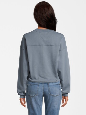 Sweat-shirt Course en bleu