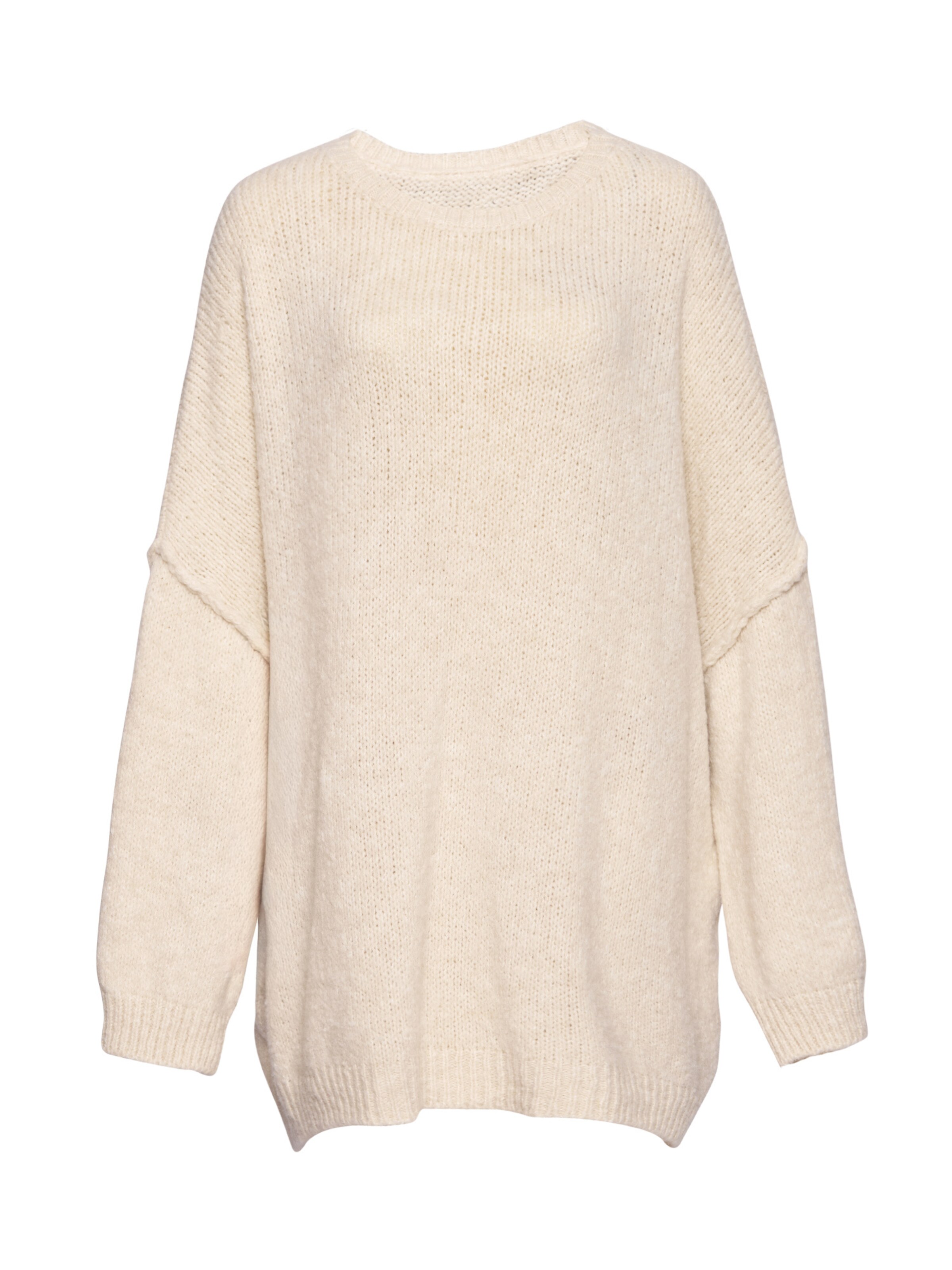 Lilavie Strickpullover ' Vanii ' in Beige: Vorderseite