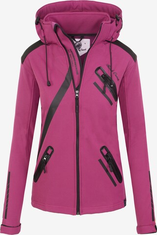 Rock Creek Outdoorjacke in Pink: predná strana