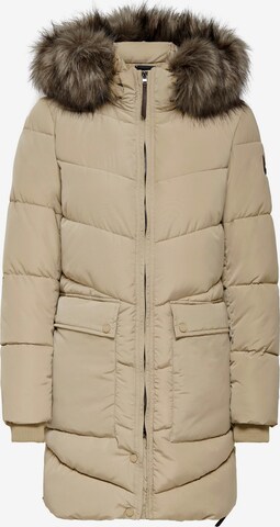 ONLY Steppmantel 'Roona' in Beige: predná strana