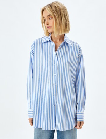 Koton Bluse in Blau: Vorderseite