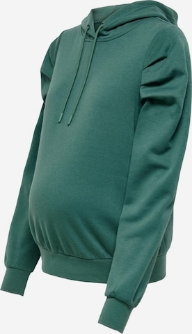 Only Maternity Sweatshirt in Grün: predná strana