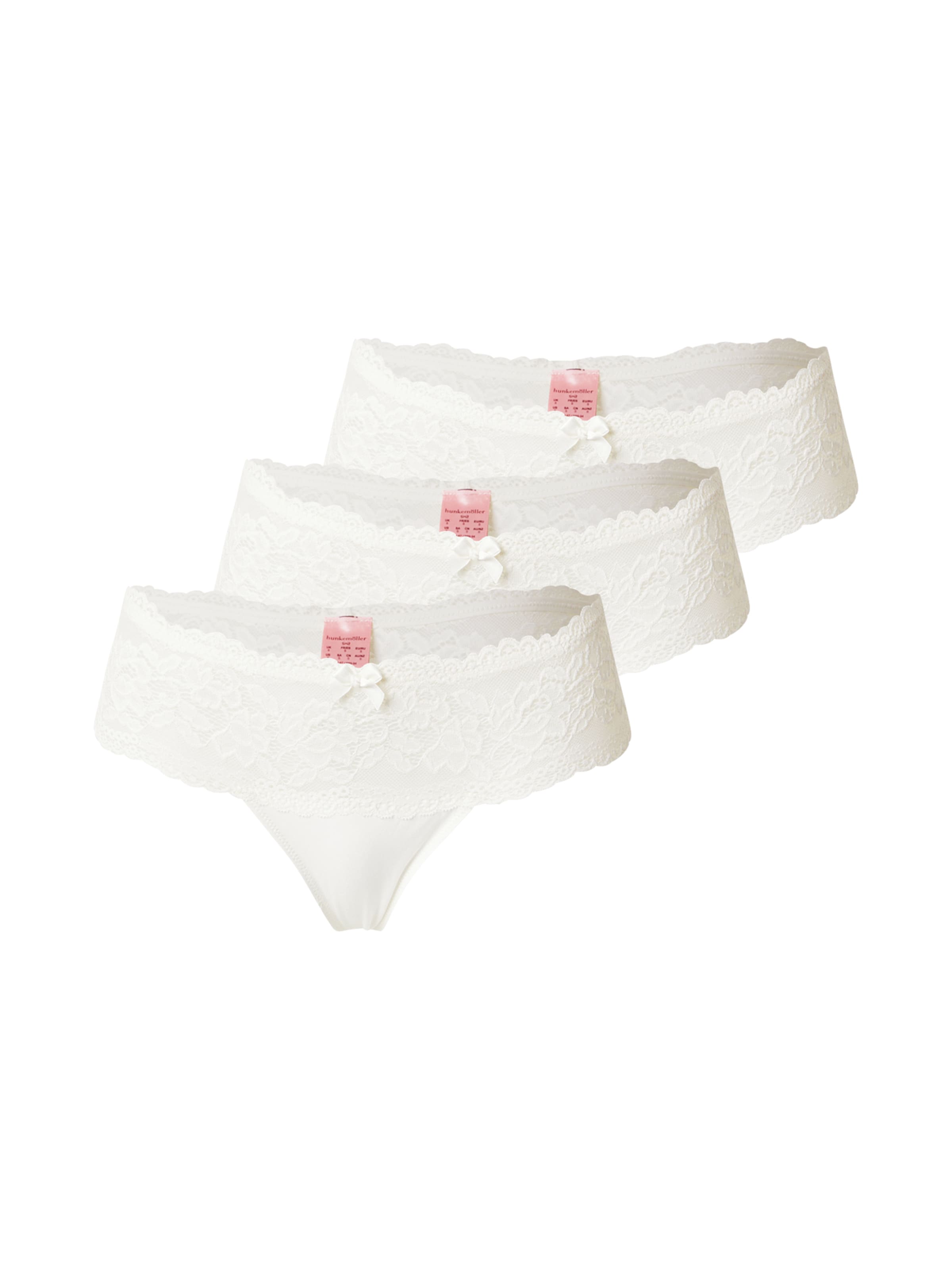 Hunkemöller Stringit 'Florence' värissä valkoinen: etupuoli