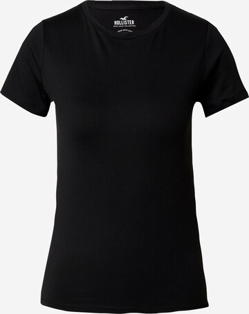 HOLLISTER - Camiseta en negro: frente