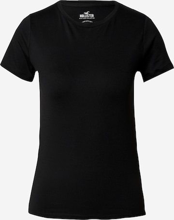 T-shirt HOLLISTER en noir : devant