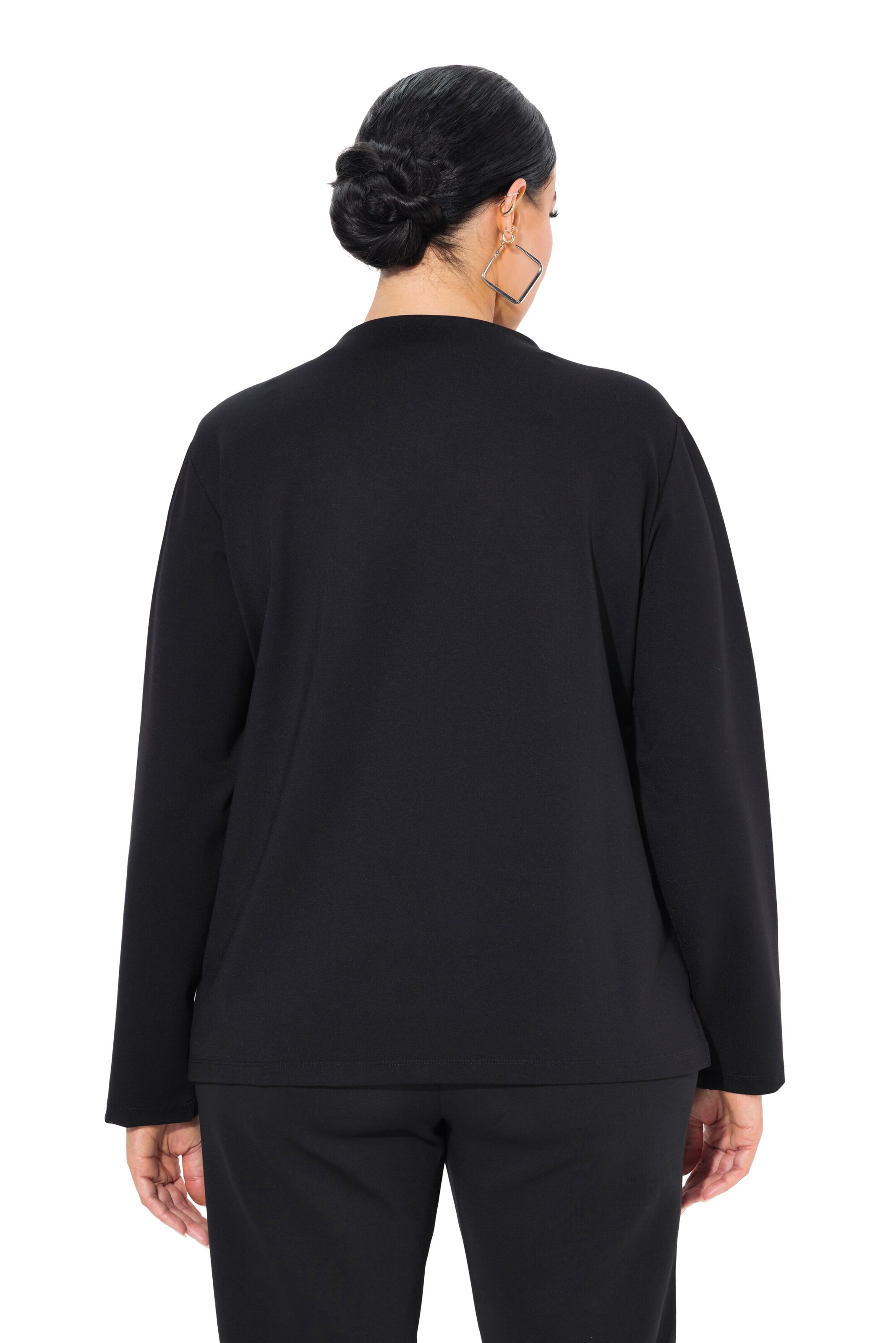 Ulla Popken Sweatshirt in Black