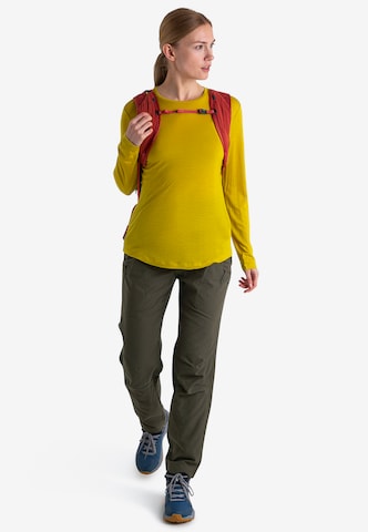 ICEBREAKER Performance Shirt 'Cool-Lite Sphere III' in Yellow