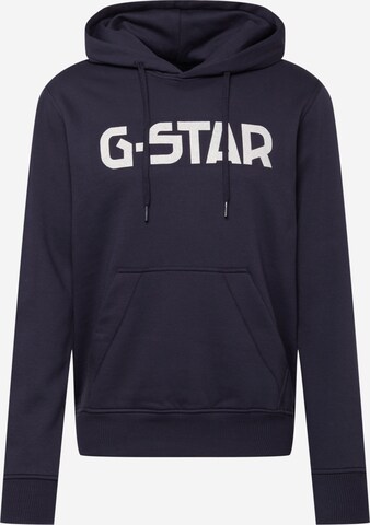 G-Star RAW Sweatshirt i blå: framsida