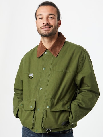 LEVI'S ® Φθινοπωρινό και ανοιξιάτικο μπουφάν 'The Fishing Jacket' σε πράσινο: μπροστά