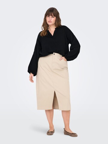 Camicia da donna 'THYRA' di ONLY Carmakoma in nero