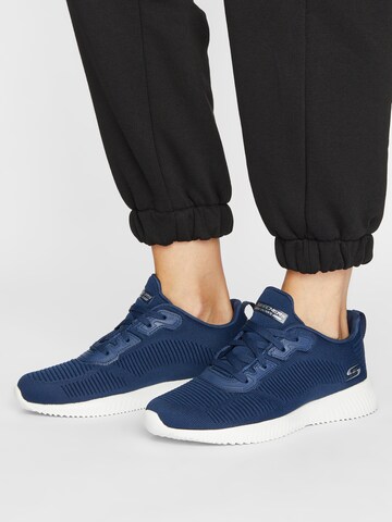 SKECHERS Nizke superge 'Bobs Squad' | modra barva