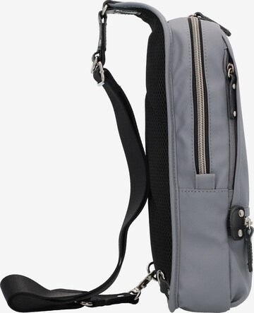 Harvest Label Crossbody Bag in Grey