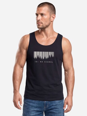 Neverless Shirt 'No Signal'‌ in Schwarz: Vorderseite