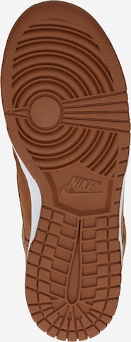 Baskets hautes 'DUNK HIGH PRM MF' Nike Sportswear en marron