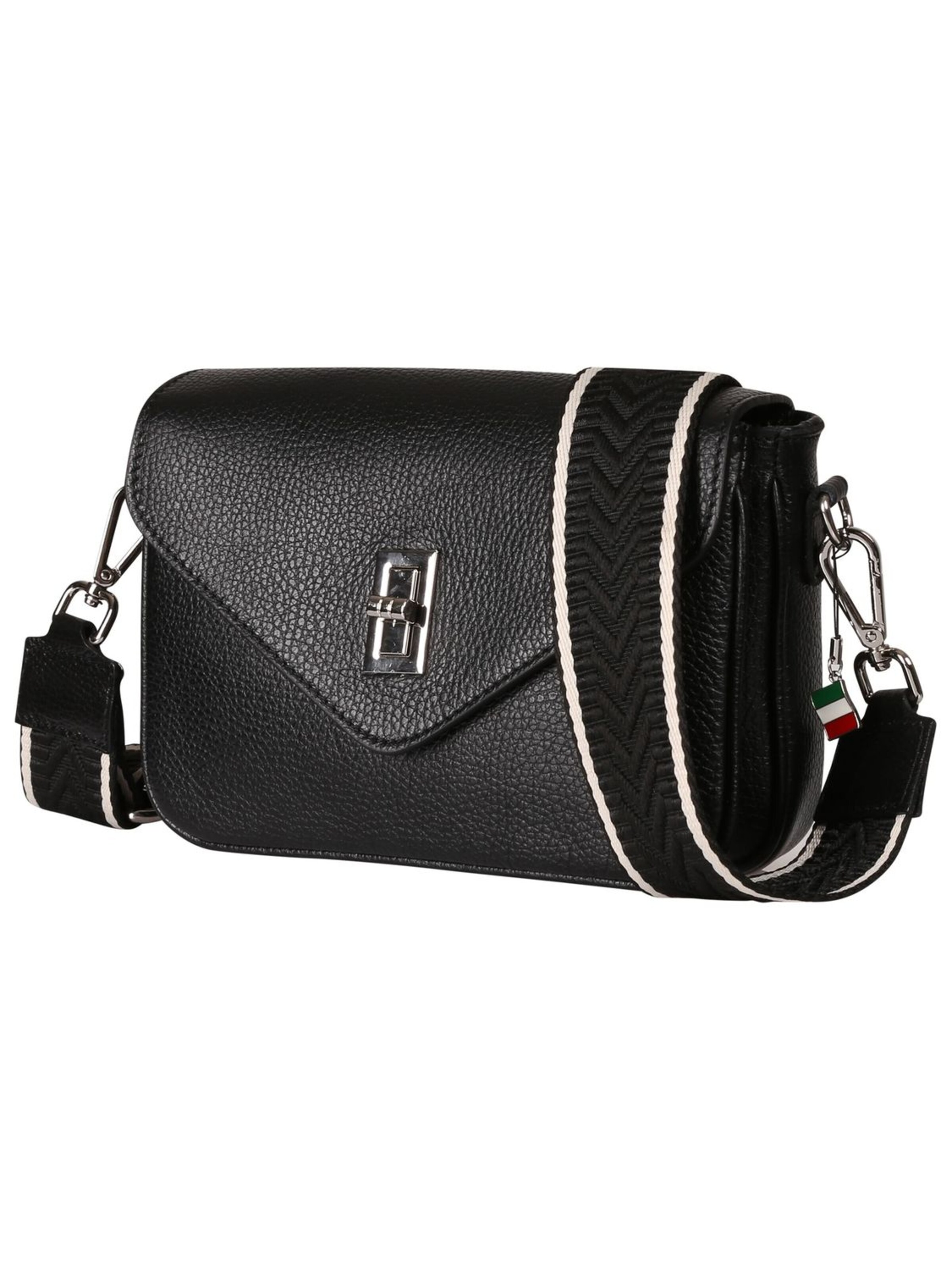 Sac à bandoulière Florence en noir : devant