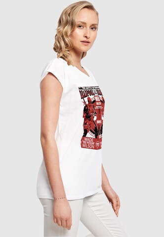 ABSOLUTE CULT T-Shirt 'Deadpool - Deadpool Vs Deadpool' in Weiß