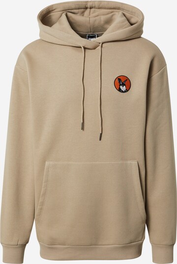 ABOUT YOU x Swalina&Linus Sweatshirt 'Elia' in dunkelbeige, Produktansicht