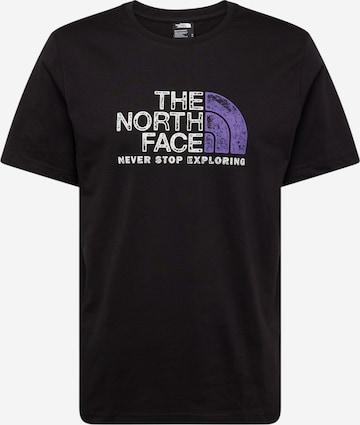 THE NORTH FACE - Camiseta 'RUST 2' en negro: frente