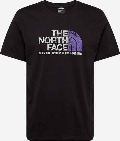 THE NORTH FACE Μπλουζάκι 'RUST 2' σε ανοικτό λιλά / μαύρο / λευκό, Άποψη προϊόντος