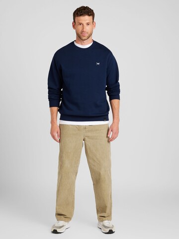 Iriedaily Regular Fit Sweatshirt 'Mini Flag 2' in Blau