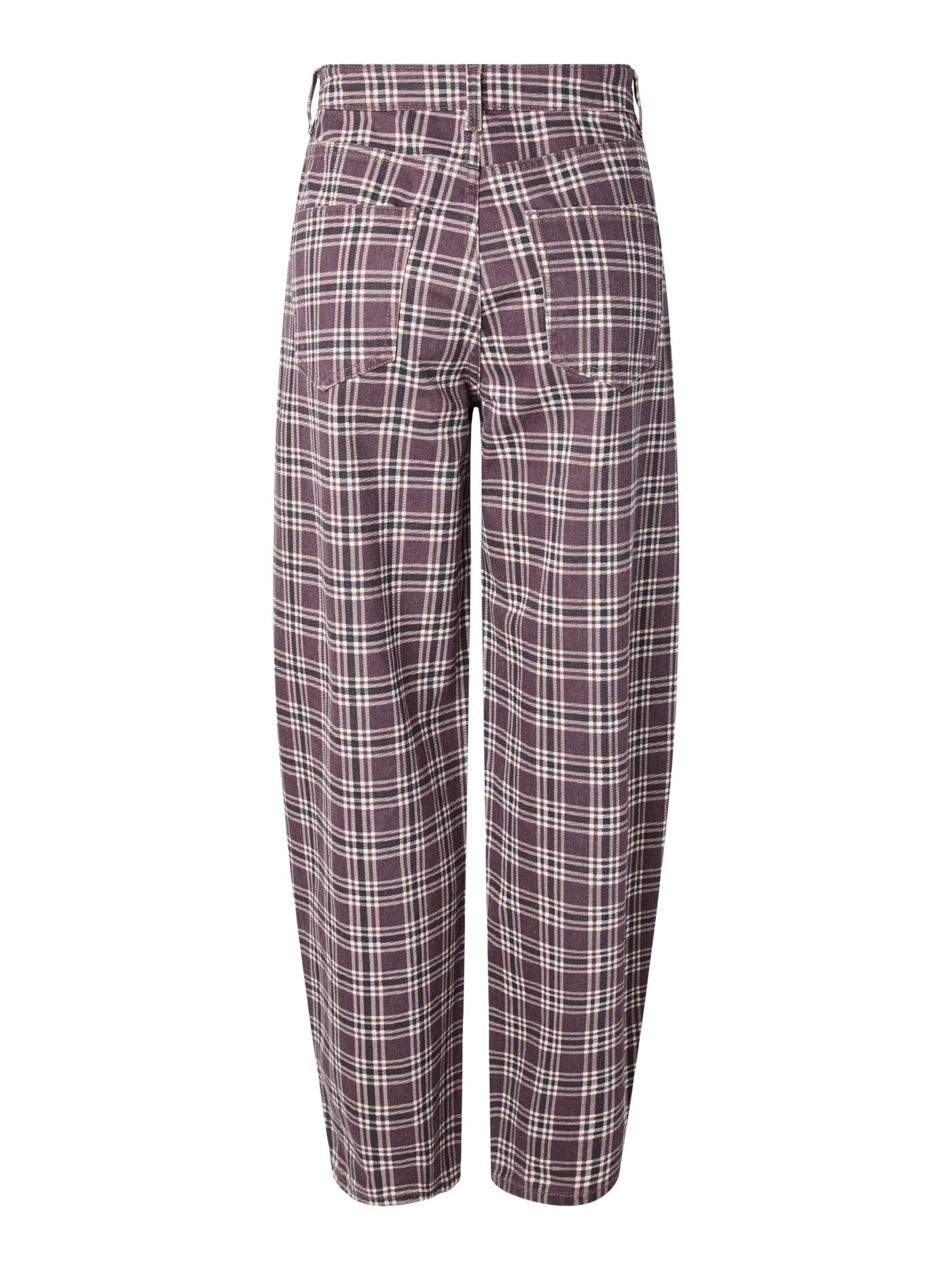 Barrel Jean 'GRACE' PIECES en rouge