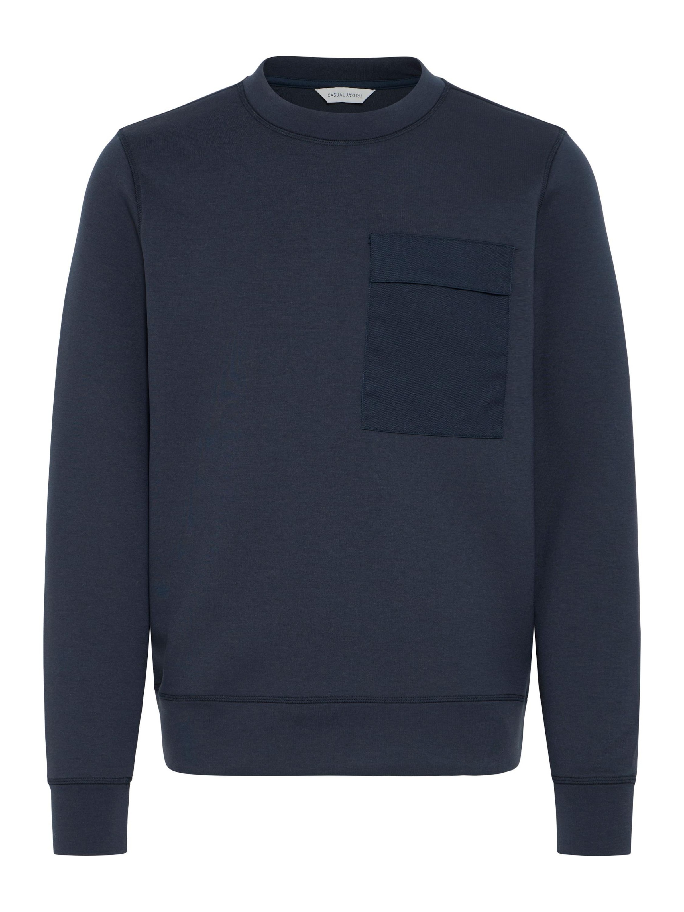 Casual Friday - Pullover ' CFVIDAR ' em azul: frente
