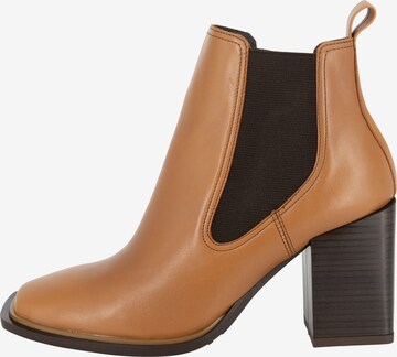 DreiMaster Klassik Chelsea Boots in Braun: predná strana