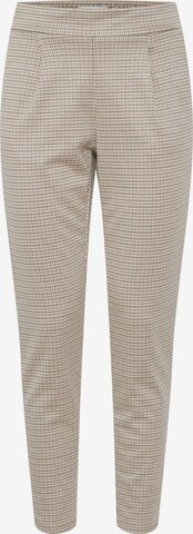 ICHI Chino Pants ' KATE ' in Beige: front