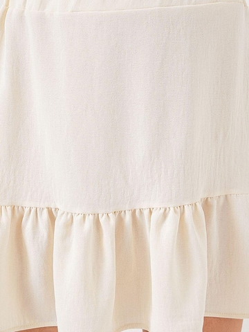 Bigdart Skirt in Beige