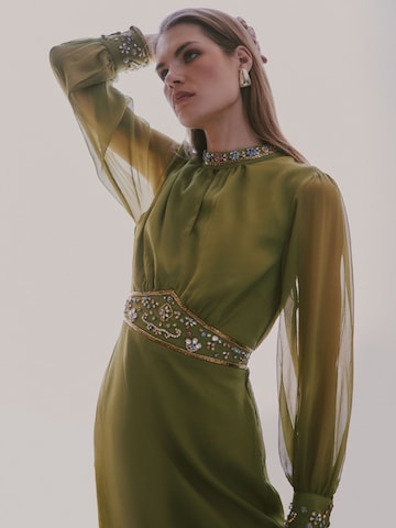 love & roses - Vestido en verde
