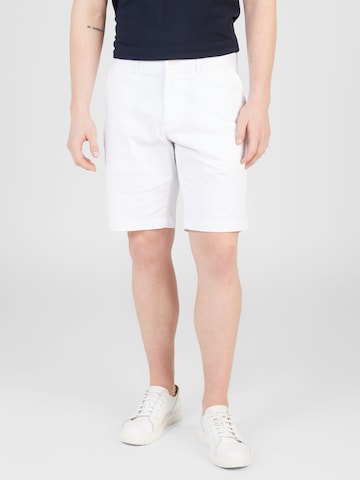 Regular Pantaloni eleganți 'HARLEM' de la TOMMY HILFIGER pe alb: față