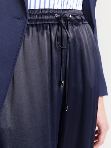 BOSS Wide leg Παντελόνι 'Tavati' σε μπλε