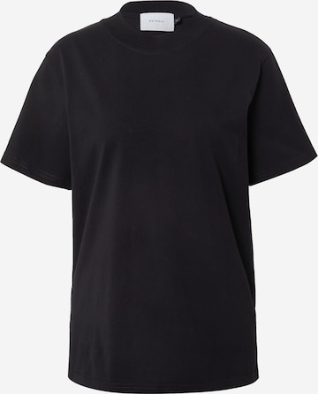 Rotholz Shirt in Zwart: voorkant
