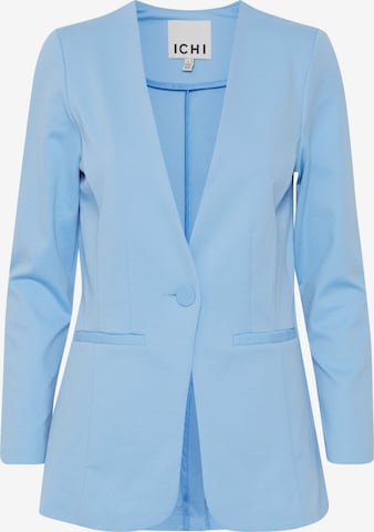 ICHI Blazer in Blue: front