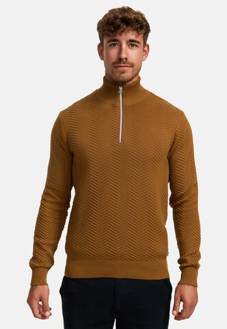 Kronstadt Trui 'Carlo' in Oranje: voorkant