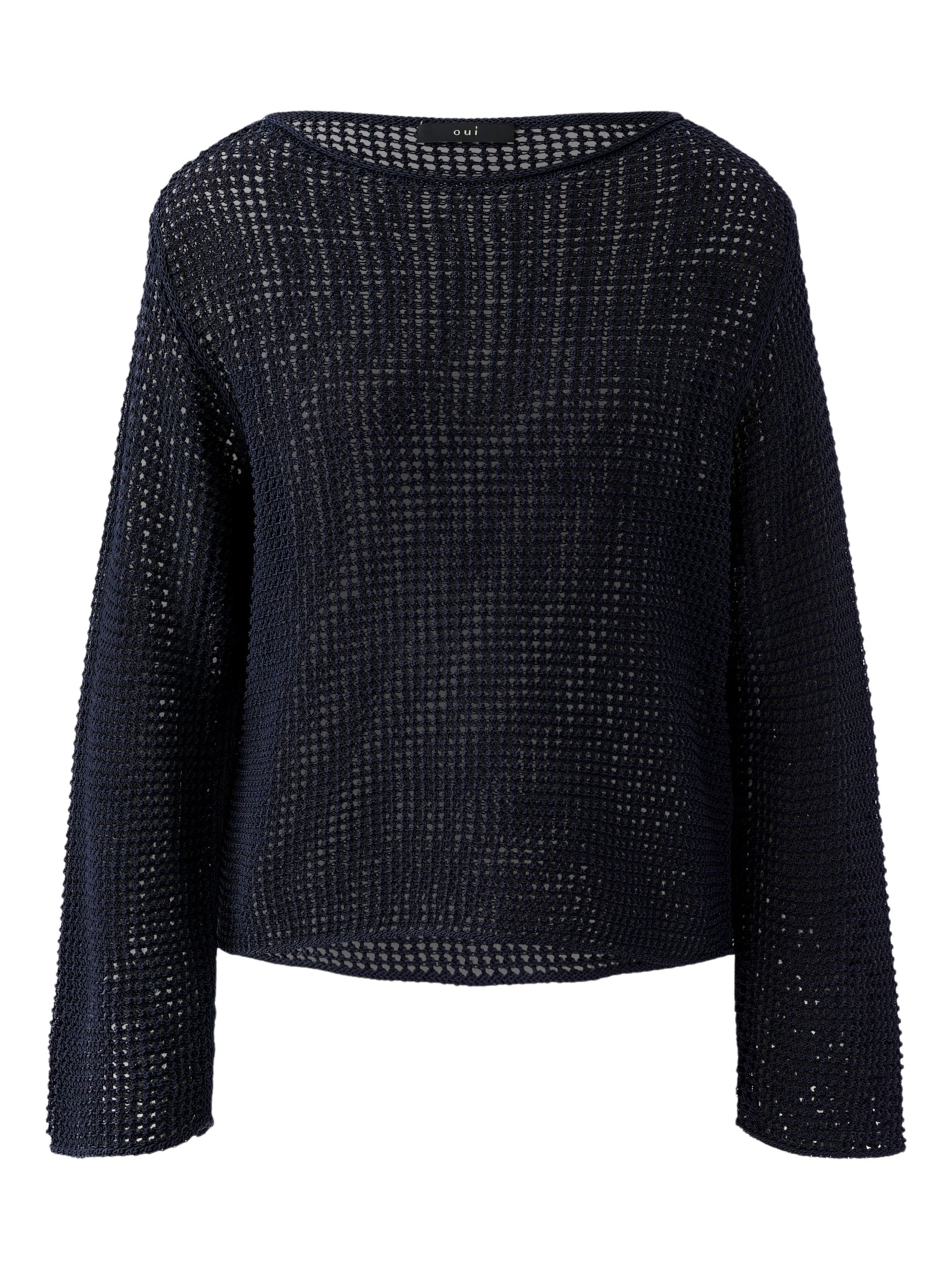 OUI Pullover in Blau: Vorderseite