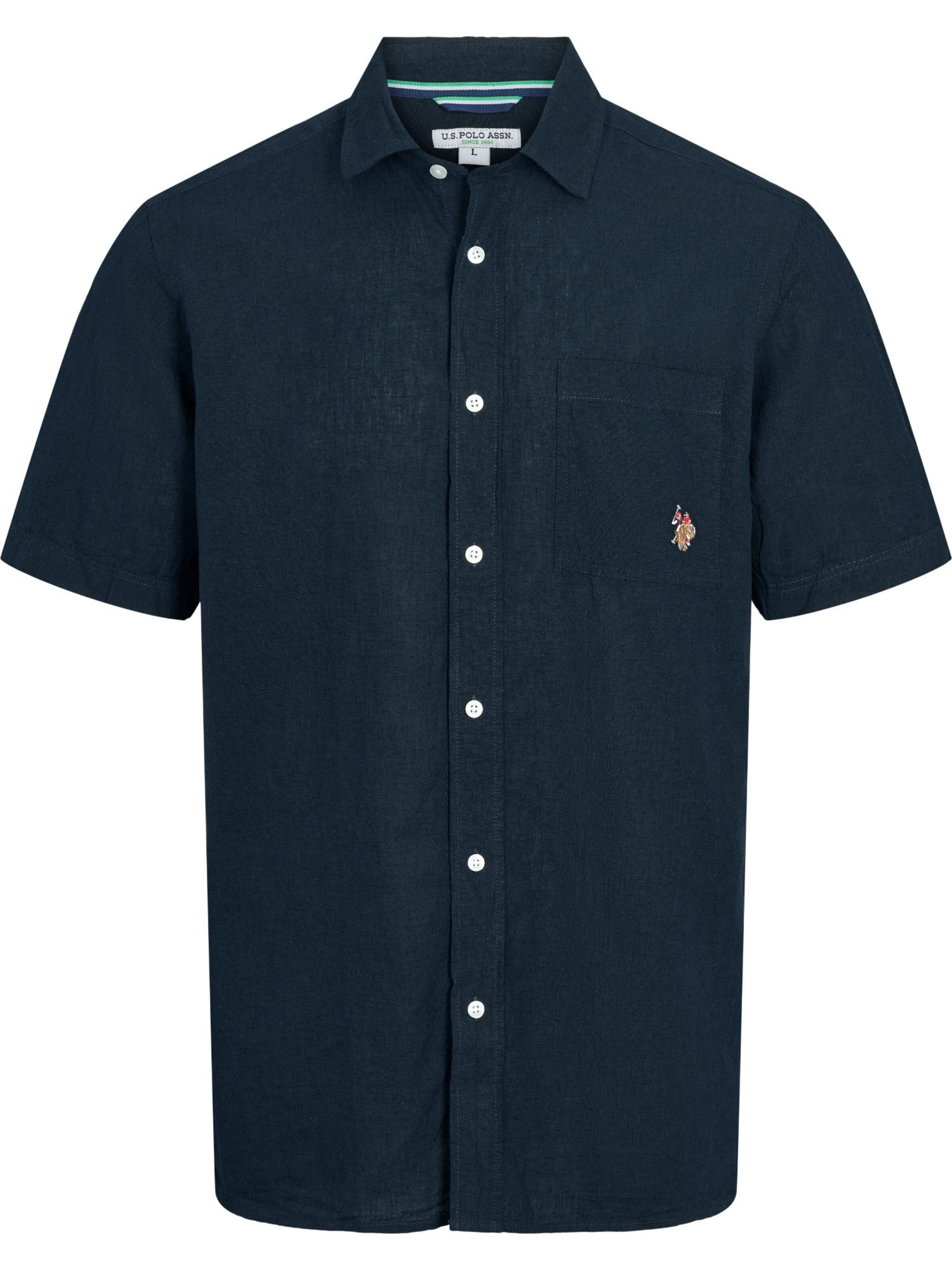 U.S. POLO ASSN. Paita 'Flori' värissä sininen: etupuoli