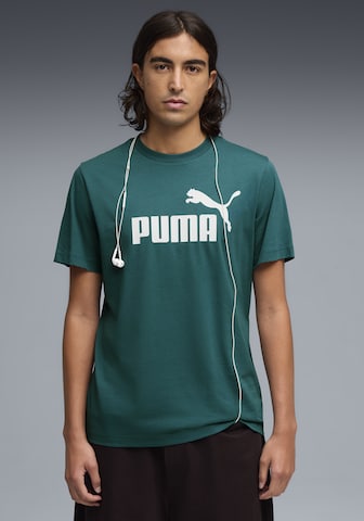 PUMA Shirt 'Ess No. 1' in Green: front