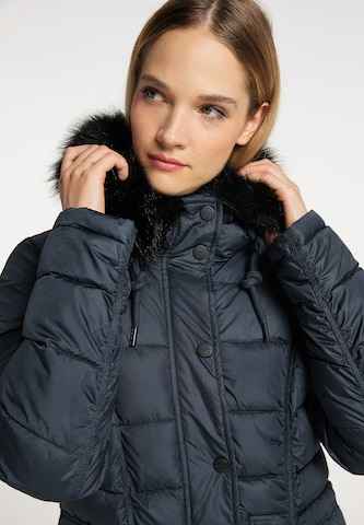 DreiMaster Klassik Winterparka in Blauw