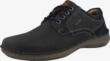 JOSEF SEIBEL Schnürschuh in Blau: Vorderseite