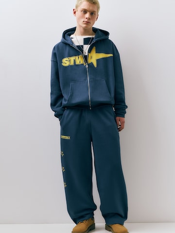 Veste de survêtement 'STWD' Pull&Bear en bleu