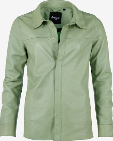 Maze Between-Season Jacket in Green: front