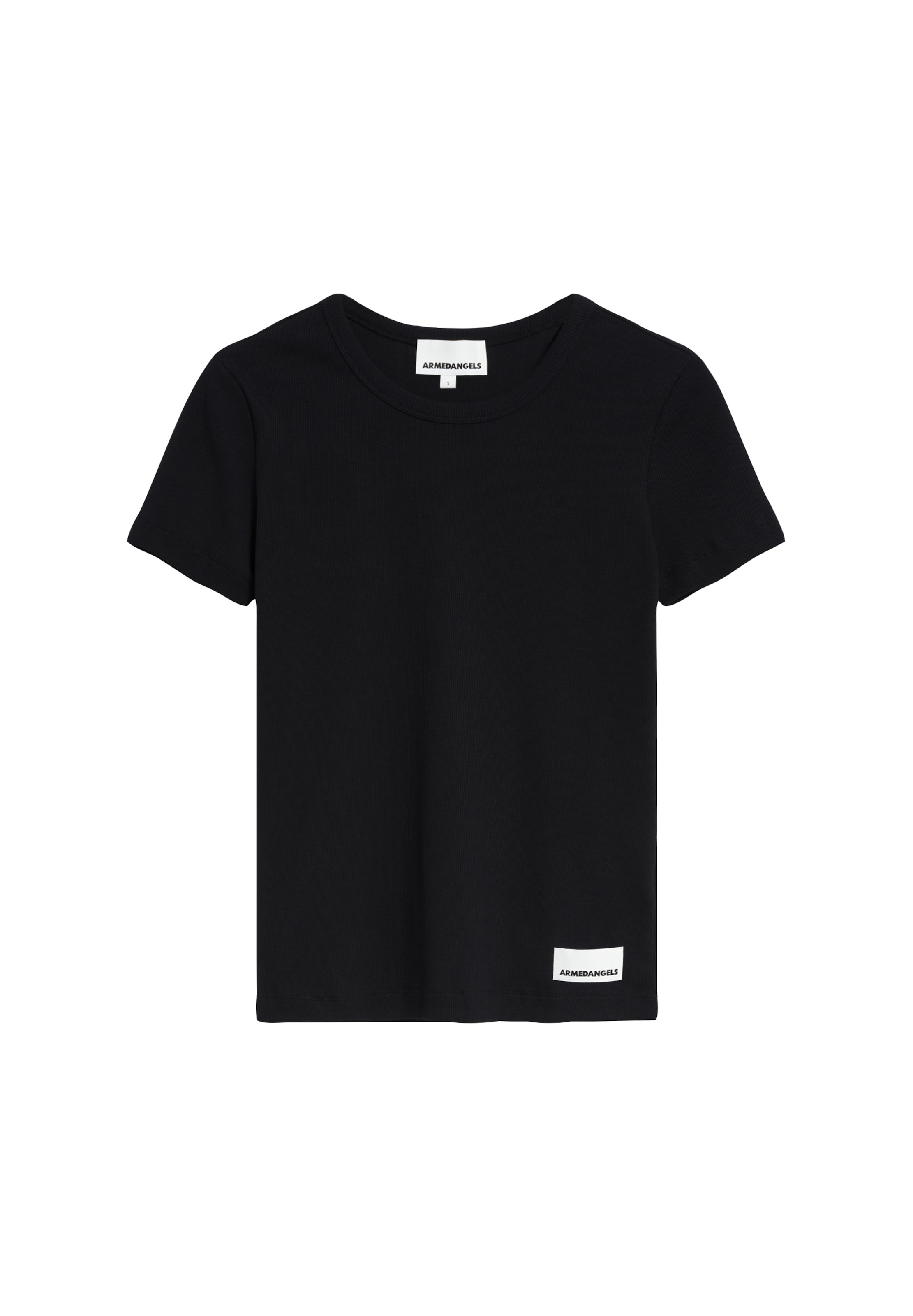 ARMEDANGELS Shirt 'KARDAA' in Schwarz: Vorderseite