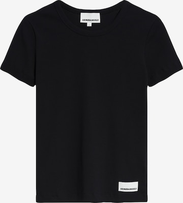 ARMEDANGELSMajica 'KARDAA' - crna boja: prednji dio