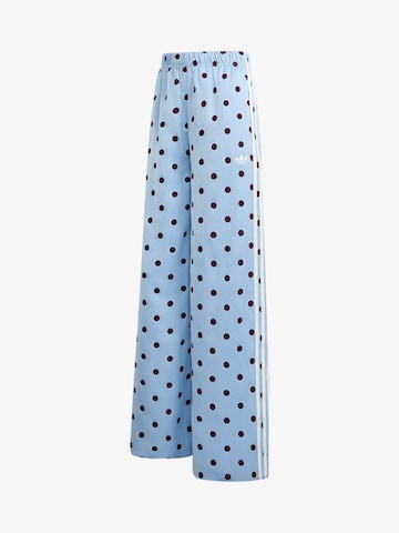 ADIDAS ORIGINALS Wide leg Παντελόνι σε μπλε: μπροστά
