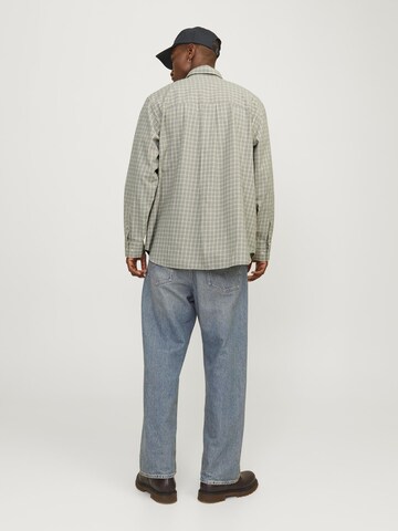 JACK & JONES Comfort Fit Skjorte 'JORRobb' i grå