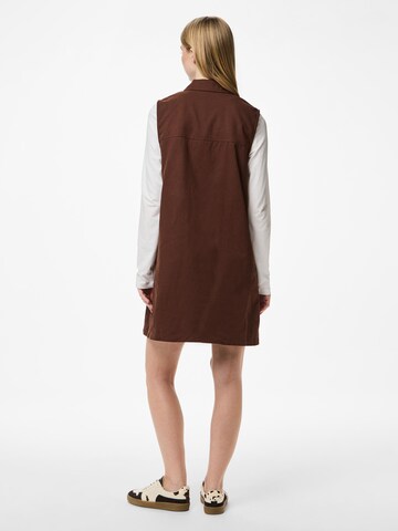 PIECES Kleid 'PCNynne' in Braun