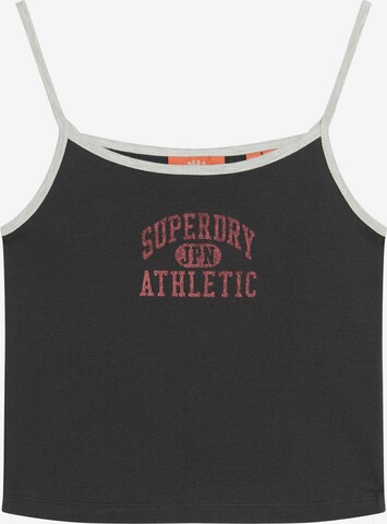 Superdry Top in Zwart: voorkant