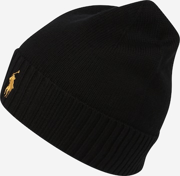 Polo Ralph Lauren Müts, värv must: eest vaates
