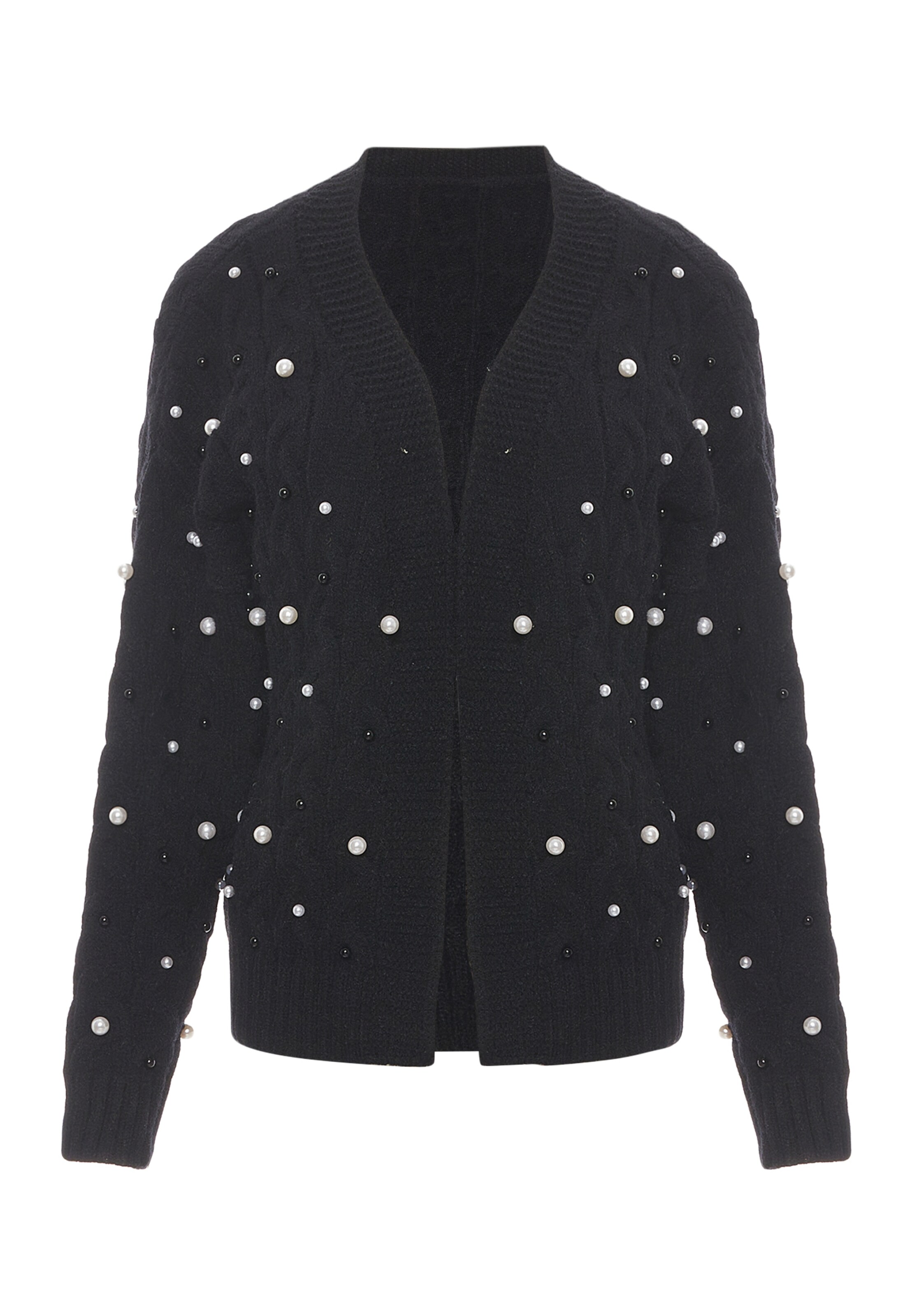 faina Вязаная кофта в Черный: спереди